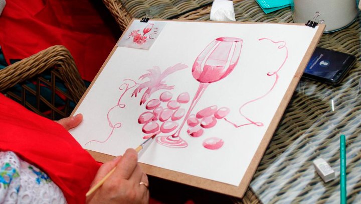 Рисование вином (0)